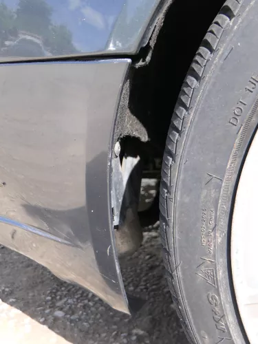 A6 4F Frontstoßstange Stoßstange vorn Stoßfänger grau LZ7S mit Grill - S-line (185852)