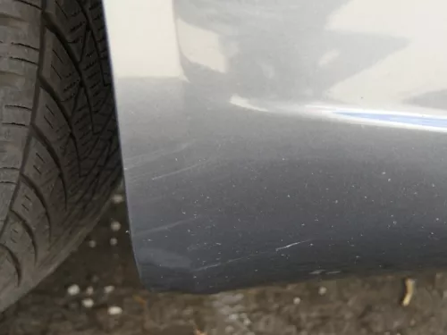 A6 4F Frontstoßstange Stoßstange vorn Stoßfänger grau LZ7S mit Grill - S-line (185852)