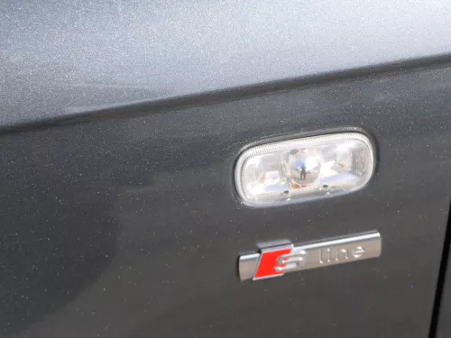 Audi A6 4F C6 Kotflügel vorne links grau LZ7S (bis ca.Anfang Bj 2008 pass)S-line (185853)