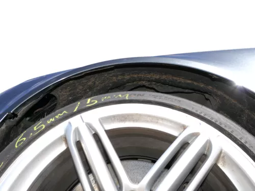 Audi A6 4F C6 Kotflügel vorne links grau LZ7S (bis ca.Anfang Bj 2008 pass)S-line (185853)