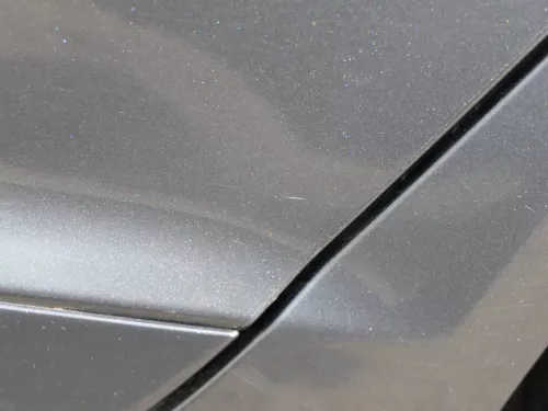 Audi A6 4F C6 Tür mit Türblatt hinten links grau LZ7S - ohne Anbauteile (185859)
