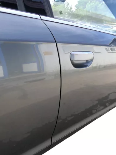 Audi A6 4F C6 Tür Türblatt vorne rechts Beifahrertür grau LZ7S - ohne Anbauteile (185860)
