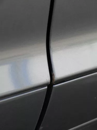 Audi A6 4F C6 Tür Türblatt vorne rechts Beifahrertür grau LZ7S - ohne Anbauteile (185860)