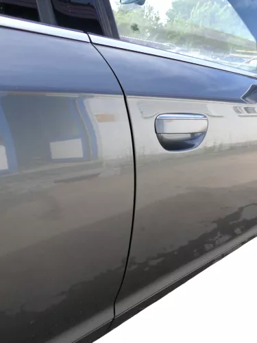 Audi A6 4F C6 Tür Türblatt vorne rechts Beifahrertür grau LZ7S - ohne Anbauteile (185860)