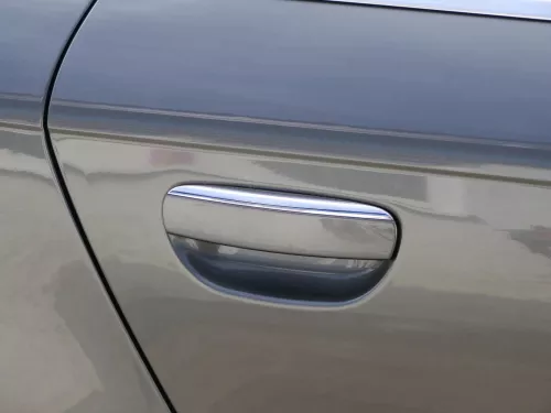 Audi A6 4F C6 Tür mit Türblatt hinten rechts grau LZ7S - ohne Anbauteile (185861)