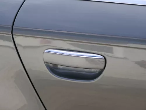 Audi A6 4F C6 Tür mit Türblatt hinten rechts grau LZ7S - ohne Anbauteile (185861)