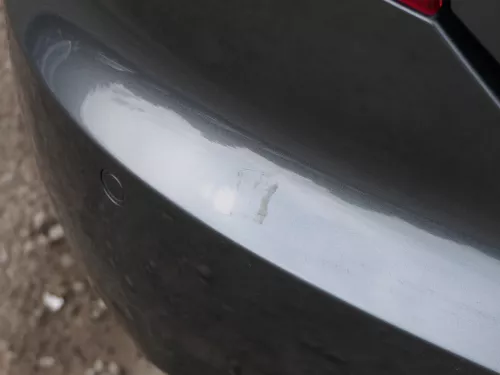 Audi A6 4F C6 Limousine Stoßstange hinten Heckstoßstange grau LZ7S PDC S-line (185866)