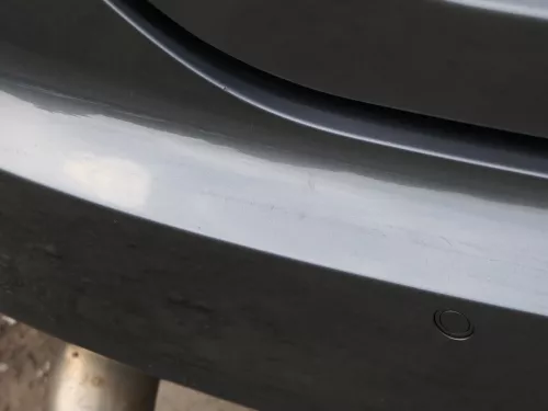 Audi A6 4F C6 Limousine Stoßstange hinten Heckstoßstange grau LZ7S PDC S-line (185866)