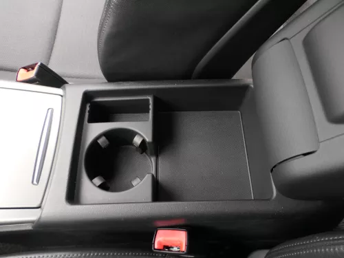 A6 4F Mitteltunnel Tunnel Verkleidung Abdeckung schwarz + Lüftungsdüse hinten