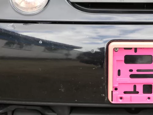 VW Lupo 6X Stoßstange vorne Frontstoßstange Stoßfänger schwarz L041 (185987)