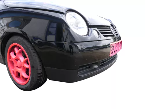 VW Lupo 6X Stoßstange vorne Frontstoßstange Stoßfänger schwarz L041 (185987)