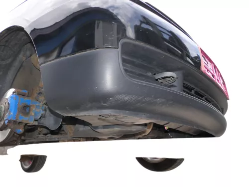 VW Lupo 6X Stoßstange vorne Frontstoßstange Stoßfänger schwarz L041 (185987)