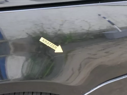 VW Lupo Kotflügel vorne rechts schwarz L041 (185988)