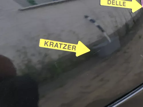 VW Lupo Kotflügel vorne rechts schwarz L041 (185988)