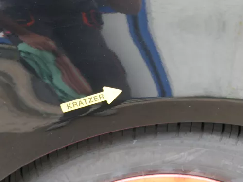 VW Lupo Kotflügel vorne rechts schwarz L041 (185988)