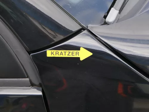VW Lupo Kotflügel vorne rechts schwarz L041 (185988)