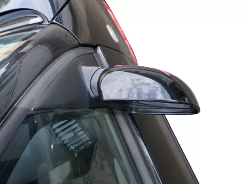 VW Lupo Arosa mechanischer manueller Außenspiegel rechts schwarz L041 (185992)