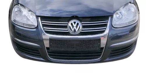 VW Golf 5 Variant Kombi Stoßstange vorne Frontoßstange Stoßfänger blau LC5F Gril