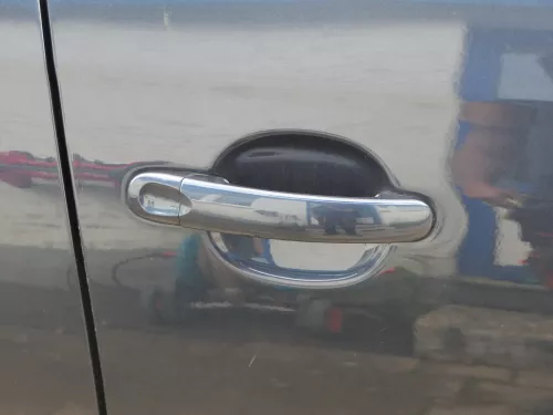 Golf 5 1K5 + 6 nur Kombi / Variant Tür vorne rechts Beifahrertür grau blau LC5F (186019)