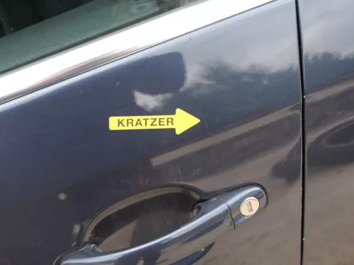 Golf 5 1K5+ Golf 6 nur Kombi / Variant Tür vorne links Fahrertür grau blau LC5F (186021)