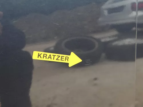 Golf 5 1K5+ Golf 6 nur Kombi / Variant Tür vorne links Fahrertür grau blau LC5F (186021)