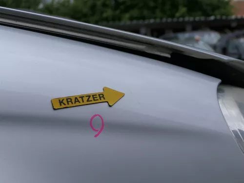 VW Golf Kombi Variant 5 V 1K Jetta Kotflügel vorne links silber grau LA7W (186067)