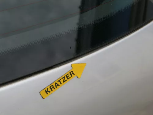 Golf 5 6 Kombi Variant AJ5 hinten Heckklappe mit Scheibe Deckel silvber LA7W (186072)