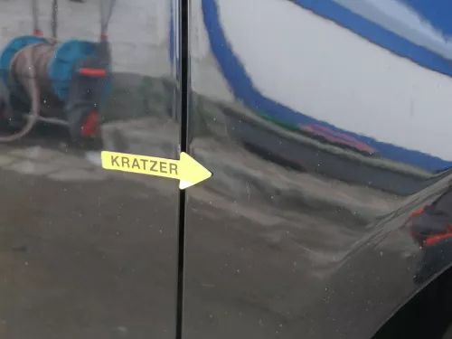 VW Golf 6 Variant Kombi AJ5 Kotflügel vorne rechts schwarz L041 (186091)