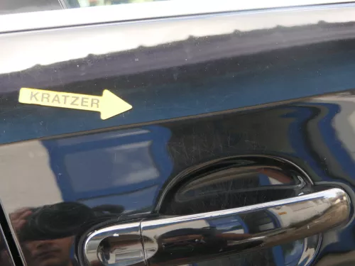 Golf 5 1K5 + 6 nur Kombi / Variant Tür vorne rechts Beifahrertür schwarz L041 (186097)