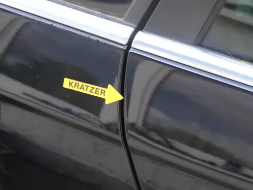 VW Golf 5 1K5 + Golf 6 AJ5 nur Kombi / Variant Tür hinten rechts schwarz L041 (186098)