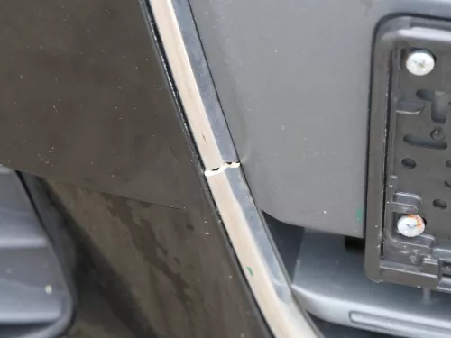 A4 8K B8 Kombi Avant Stoßstange vorne mit Spoiler schwarz LY9B + Grill -BILDER! (186154)