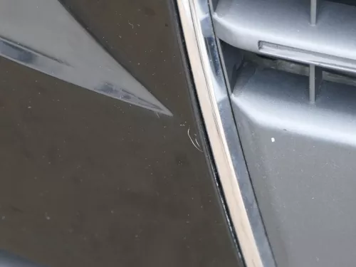 A4 8K B8 Kombi Avant Stoßstange vorne mit Spoiler schwarz LY9B + Grill -BILDER! (186154)