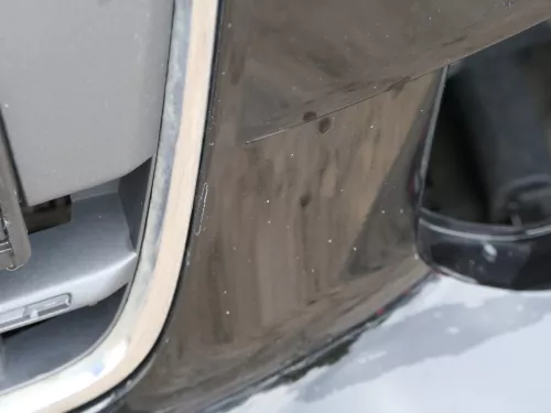 A4 8K B8 Kombi Avant Stoßstange vorne mit Spoiler schwarz LY9B + Grill -BILDER! (186154)