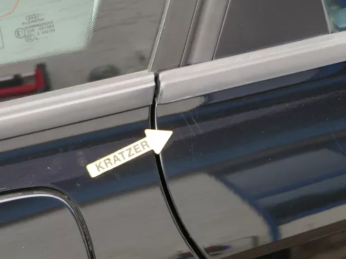 A4 B8 8K Kombi Avant Tür hinten rechts schwarz LY9B ohneAnbauteile (186161)