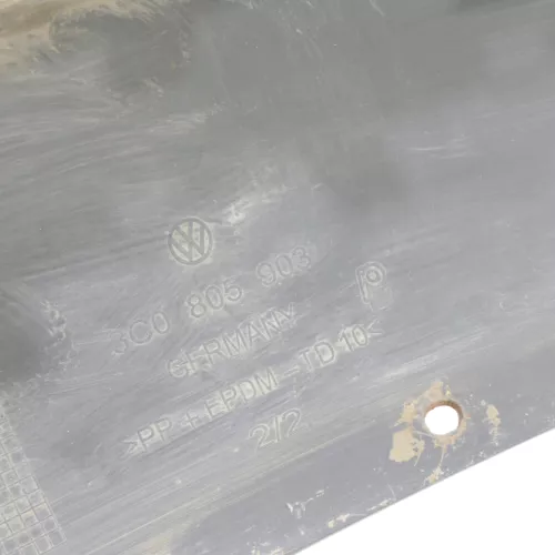 VW Passat 3C NUR Lippe Spoiler für Stoßstange vorne Stoßfänger (186190)