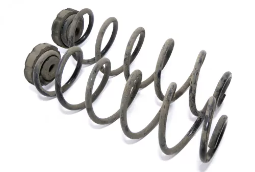 Audi A4 8K Feder hinten links + rechts 1x grau 1x rosa 8K0511115DF original ##