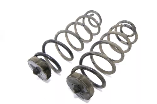 Audi A4 8K Feder hinten links + rechts 1x grau 1x rosa 8K0511115DF original ## (164623)