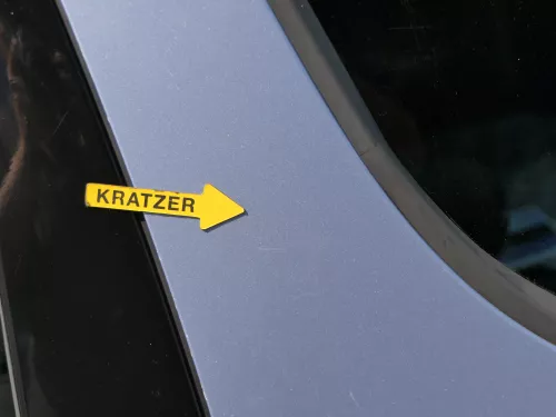 Skoda Roomster 5J Tür vorne rechts Beifahrertür - blau LF5Y (ohne Anbauteile) (186249)