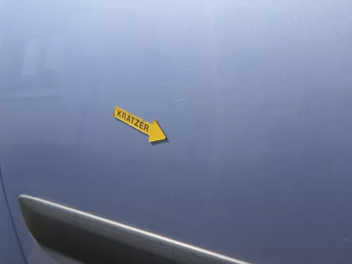 Skoda Roomster 5J Tür hinten rechts grau LF5Y (ohne Anbauteile - mit Scheibe) (186250)