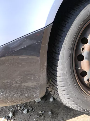 Roomster 5J Stoßstange hinten Heckstoßstange schwarz Einparkhilfe PDC (186253)