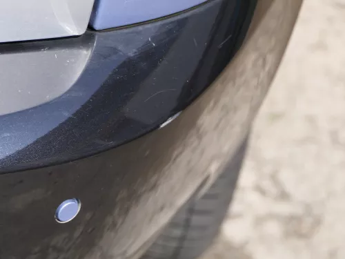 Roomster 5J Stoßstange hinten Heckstoßstange schwarz Einparkhilfe PDC (186253)