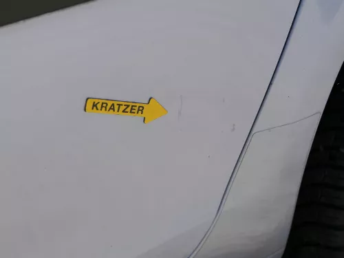 Skoda Roomster 5J Tür hinten links blau LF5Y (ohne Anbauteile - mit Scheibe) (186255)