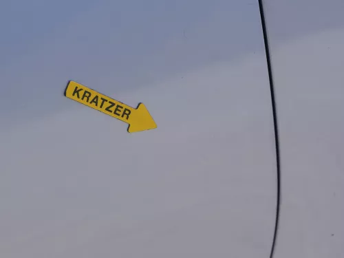 Skoda Roomster 5J Tür hinten links blau LF5Y (ohne Anbauteile - mit Scheibe) (186255)