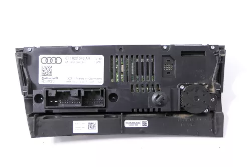 Audi A4 8K Steuergerät Klimaanlage Klimabedienteil 8T1820043AH mit Sitzheizung (114522)