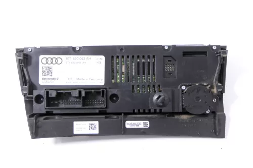 Audi A4 8K Steuergerät Klimaanlage Klimabedienteil 8T1820043AH mit Sitzheizung (114522)