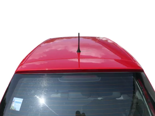 Skoda Fabia 5J Limousine Schrägheck Heckklappe hinten mit Scheibe rot LF3K (186443)