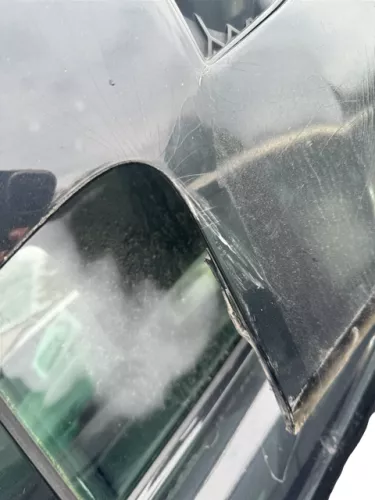 Audi A5 8T Frontstoßstange Stoßstange vorn vorne Stoßfänger schwarz LZ9Y- MÄNGEL (186467)