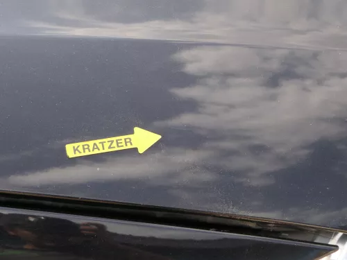 VW Passat 3C Motorhaube Klappe vorne vorn Haube schwarz LC9X deepblack (186468)