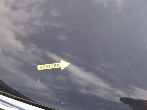 VW Passat 3C Motorhaube Klappe vorne vorn Haube schwarz LC9X deepblack (186468)