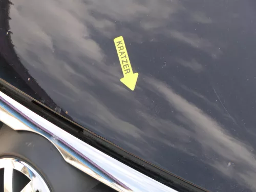 VW Passat 3C Motorhaube Klappe vorne vorn Haube schwarz LC9X deepblack (186468)